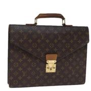 Louis Vuitton Vintage Pre-owned Canvas handvskor Brown, Dam