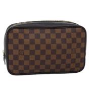 Louis Vuitton Vintage Pre-owned Canvas kuvertvskor Brown, Dam