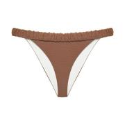 Undress Code Ruffled Bikini Botten Praline Brown, Dam