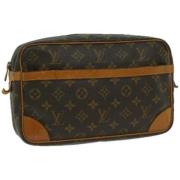 Louis Vuitton Vintage Pre-owned Canvas kuvertvskor Brown, Dam