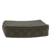 Louis Vuitton Vintage Pre-owned Canvas necessrer Brown, Dam