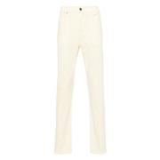 7 For All Mankind Slimmy Tapered Byxor Beige, Herr