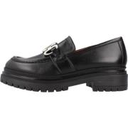 Mjus Klassiska Derek Bluchers Loafers Black, Dam