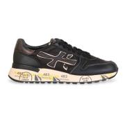 Premiata Stora Logotyp Löparskor Black, Herr