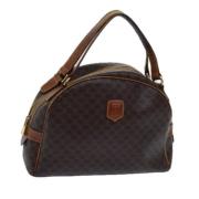 Celine Vintage Pre-owned Laeder handvskor Brown, Dam