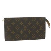 Louis Vuitton Vintage Pre-owned Canvas necessrer Brown, Dam