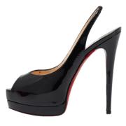 Christian Louboutin Pre-owned Pre-owned Laeder klackskor Black, Dam