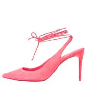 Christian Louboutin Pre-owned Pre-owned Mocka klackskor Pink, Dam