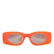 Loewe Pre-owned Pre-owned Acetat solglasgon Orange, Dam