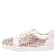 Christian Louboutin Pre-owned Pre-owned Mocka sneakers Pink, Dam