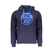 North Sails Bl Hav Hoodie Blue, Herr