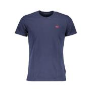 La Martina Bl Logo T-shirt - Regular Fit Blue, Herr