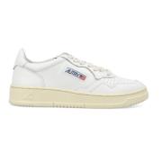 Autry Vita Lädersneakers Medalist Low White, Dam