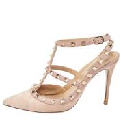 Valentino Vintage Pre-owned Laeder klackskor Pink, Dam