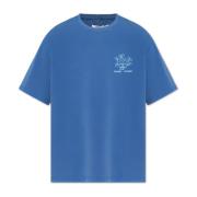 Samsøe Samsøe T-shirt Sapoetry Blue, Herr