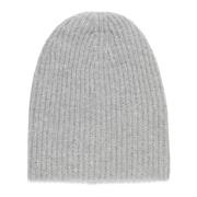 Fabiana Filippi Paljett Ull Kashmir Beanie Mössa Gray, Dam