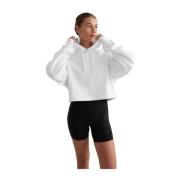 Aim'n Vit Cropped Hoodie White, Dam