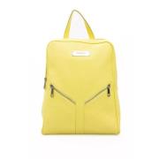 Baldinini Sunshine Gul Läder Ryggsäck Yellow, Unisex