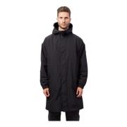 Hugo Boss Vattenavvisande huva med avslappnad passform Black, Herr