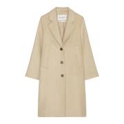 Marc O'Polo Blazer coat regular Beige, Dam