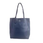 Coach Denim Thea Tote Handväska Blue, Dam