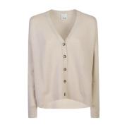 Allude Beige Sweater Kollektion Beige, Dam