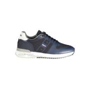 Blauer Sportig Sneaker med Kontrastdetaljer Blue, Herr