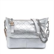 Chanel Vintage Pre-owned Laeder chanel-vskor Gray, Dam