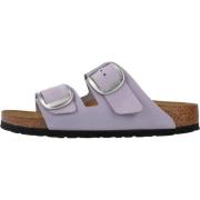 Birkenstock Sliders Purple, Dam