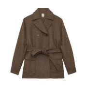 Ines De La Fressange Paris Romaric Coat Brown, Dam