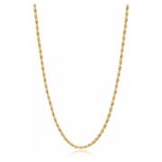 Nialaya Gold Rope Chain Yellow, Herr