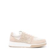 Givenchy Beige Sneakers med 4G Emblem Beige, Herr