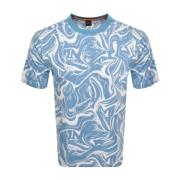 Hugo Boss Ocean Blue Herr T-shirt Blue, Herr