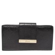 Gucci Vintage Pre-owned Laeder plnbcker Black, Dam