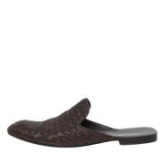 Bottega Veneta Vintage Pre-owned Laeder mules Brown, Herr