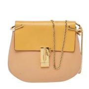 Chloé Pre-owned Pre-owned Laeder axelremsvskor Beige, Dam