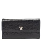 Chanel Vintage Pre-owned Laeder plnbcker Black, Dam