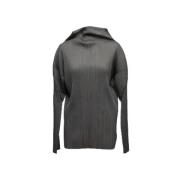 Issey Miyake Pre-owned Pre-owned Tyg toppar Gray, Dam