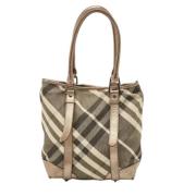 Burberry Vintage Pre-owned Canvas totevskor Multicolor, Dam