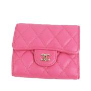 Chanel Vintage Pre-owned Laeder plnbcker Pink, Dam