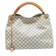 Louis Vuitton Vintage Pre-owned Laeder handvskor White, Dam