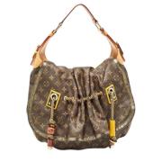 Louis Vuitton Vintage Pre-owned Laeder handvskor Brown, Dam