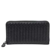 Bottega Veneta Vintage Pre-owned Laeder plnbcker Black, Dam