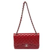 Chanel Vintage Pre-owned Laeder chanel-vskor Red, Dam