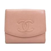 Chanel Vintage Pre-owned Laeder plnbcker Pink, Dam