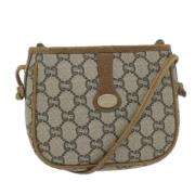 Gucci Vintage Pre-owned Laeder gucci-vskor Beige, Dam