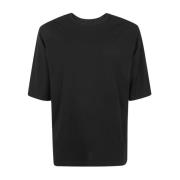 Thom Krom Svart Worked T-shirt Black, Herr