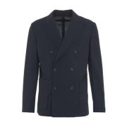 Paolo Pecora Blå Blazer Aw24 Herrkläder Blue, Herr