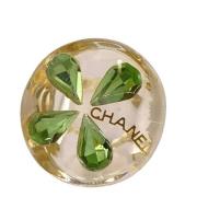 Chanel Vintage Pre-owned Metall chanel-smycken Green, Dam