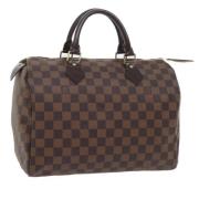 Louis Vuitton Vintage Pre-owned Canvas handvskor Brown, Dam